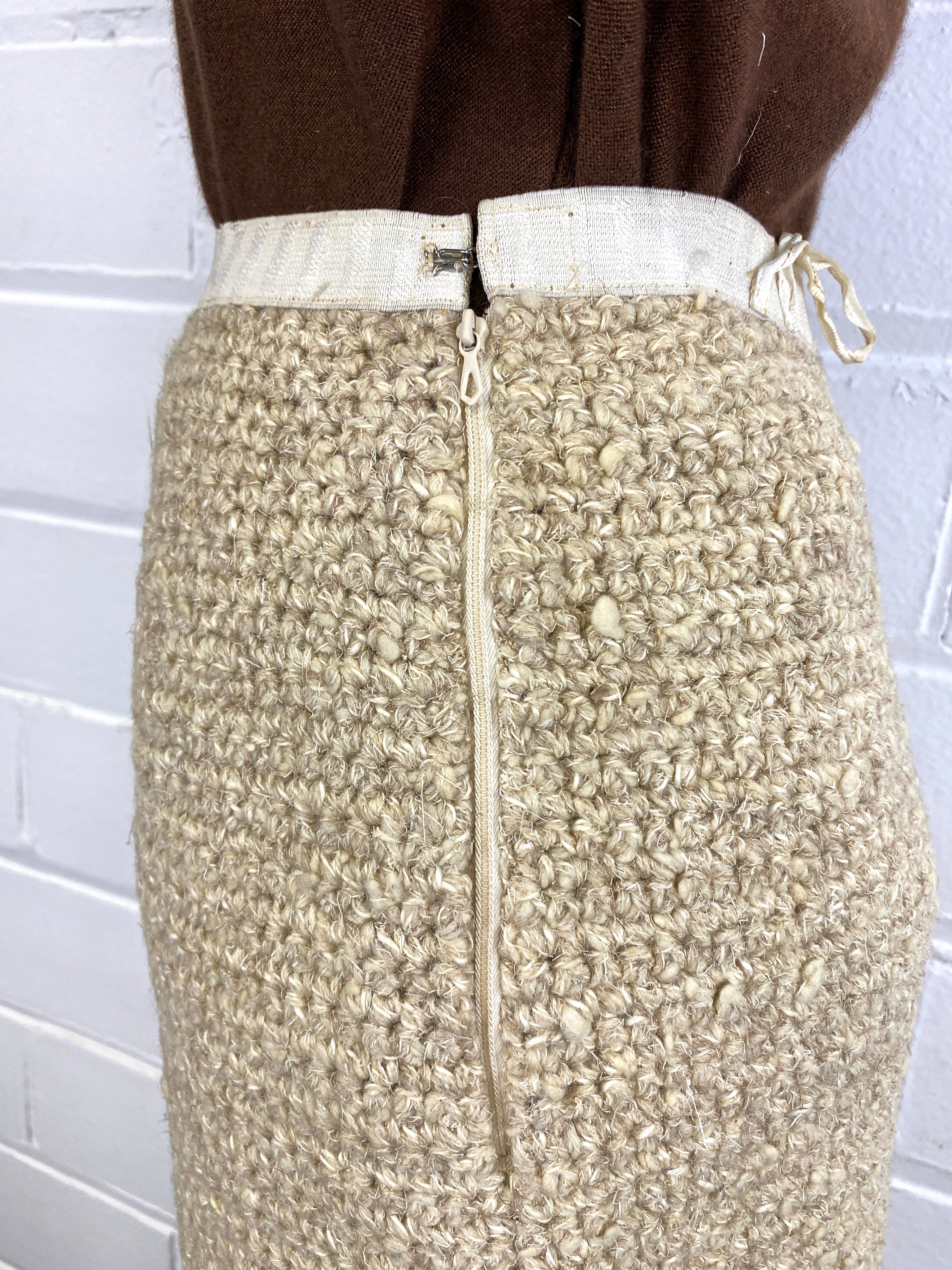 Vintage wool cheap skirt 1960s