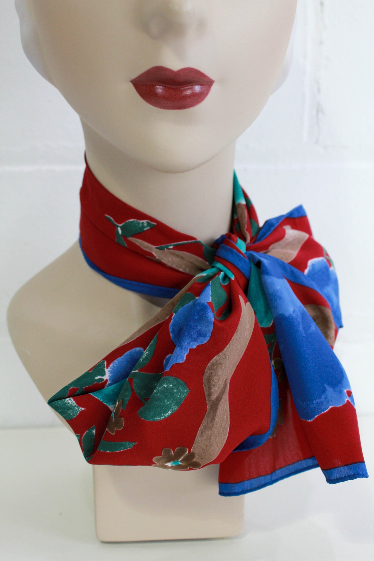 Vintage Vera Floral Scarf Ian Drummond Vintage vintage-vera-floral-scarf-ian-drummond-vintage