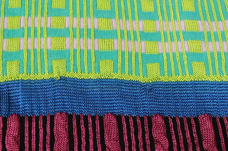 90s Vintage Bazar de Christian Lacroix Knit Skirt 