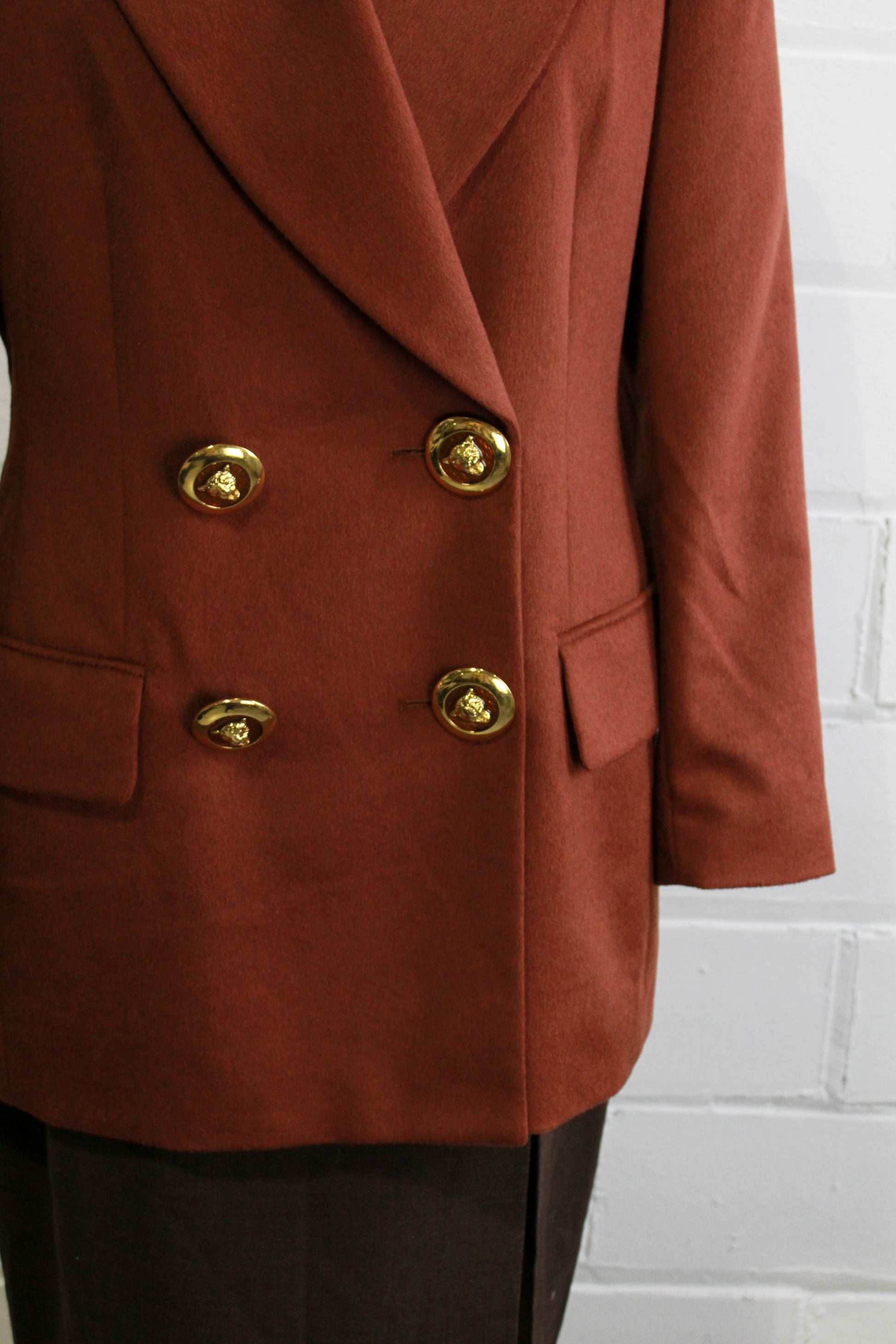 Escada, Jackets & Coats, Escada Sport Vintage Wool Angora Cashmere Jacket  Ivory See Measurements