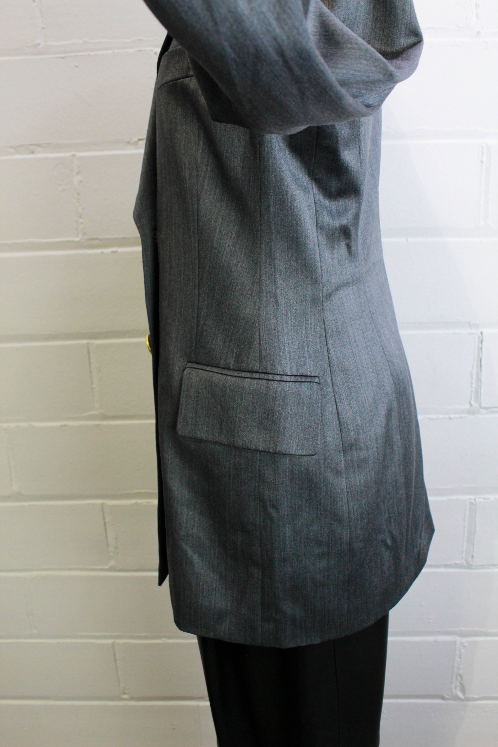 80s Grey Wool Escada Blazer, Medium – Ian Drummond Vintage