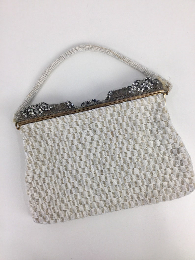 Vintage 50s 60s Tapestry purse mid century handbag midcentury purse ne –  vintage90s.com
