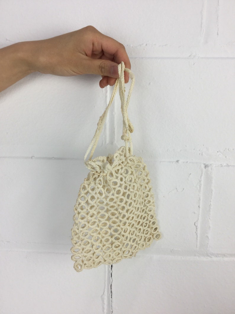 Handmade Crocheted Purse / Handbag - Eggshell Crochet – currypeepal