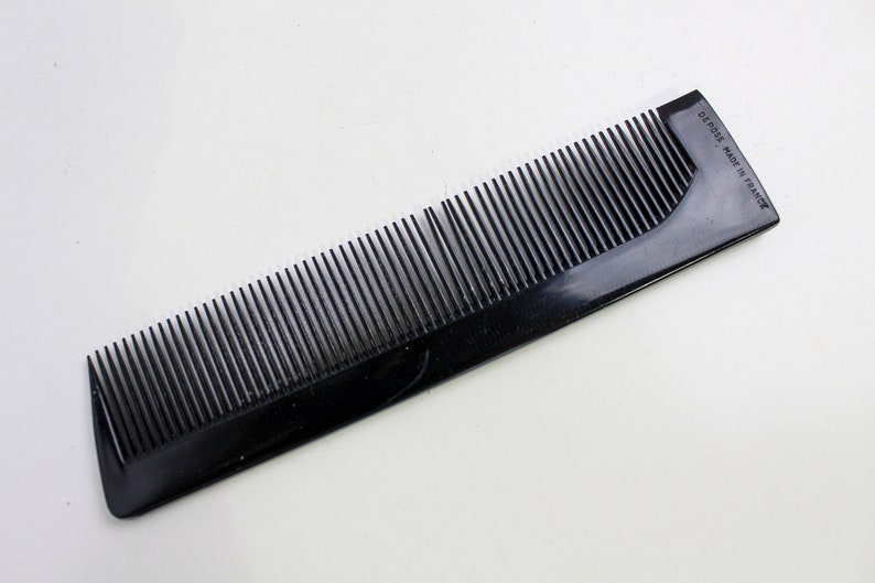 1960s Comb and Nail File Travel Set, Made in France