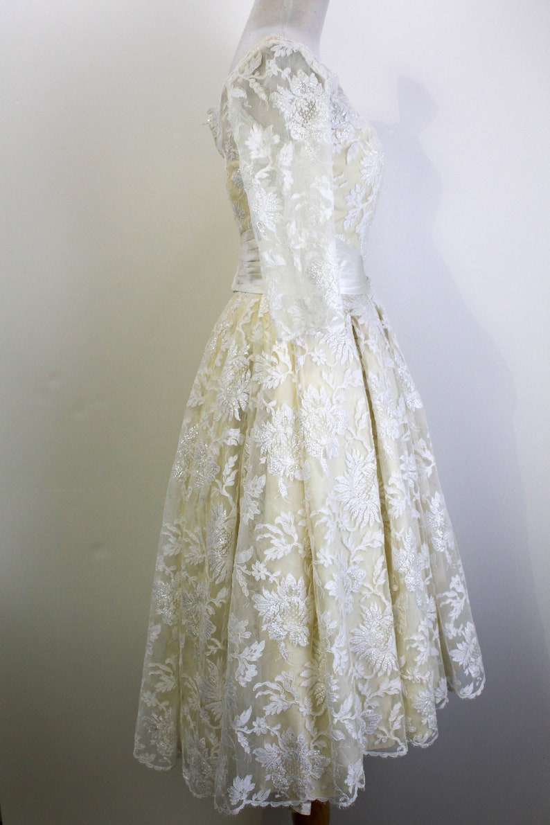 classic 50s wedding dress Wedding Gown Debenhams 50s Style Dresses 1950s Wedding Dresses Retro Elegance Classic Silhouettes For