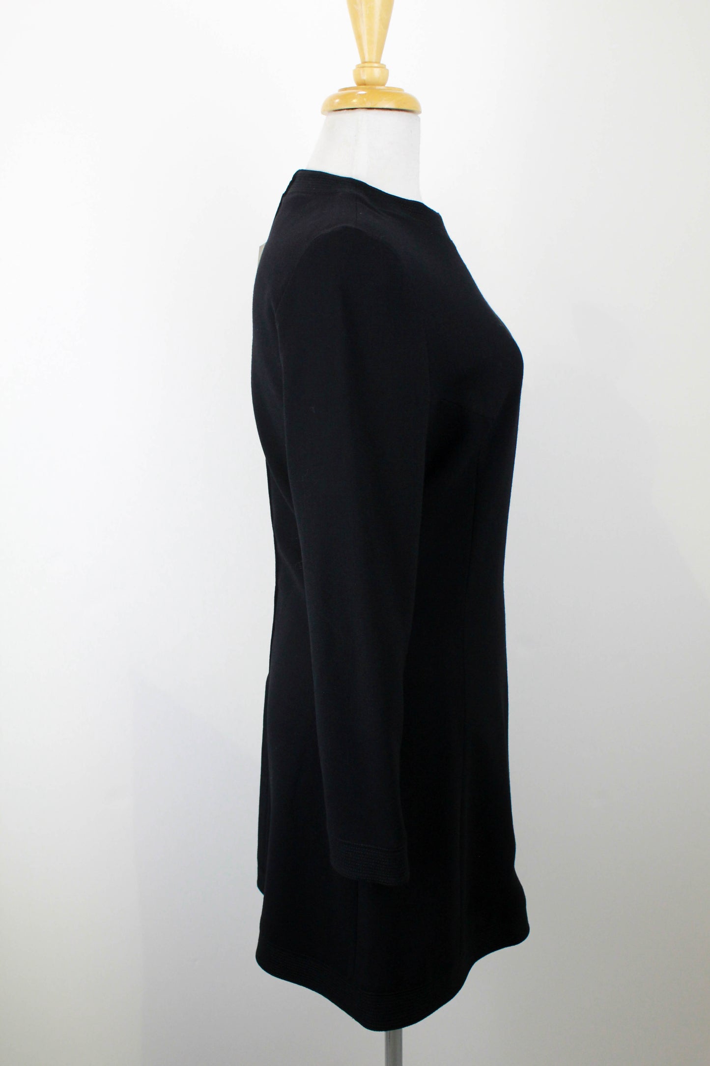 90s Vintage Deadstock Versus Versace Black Wool Dress Original Tags