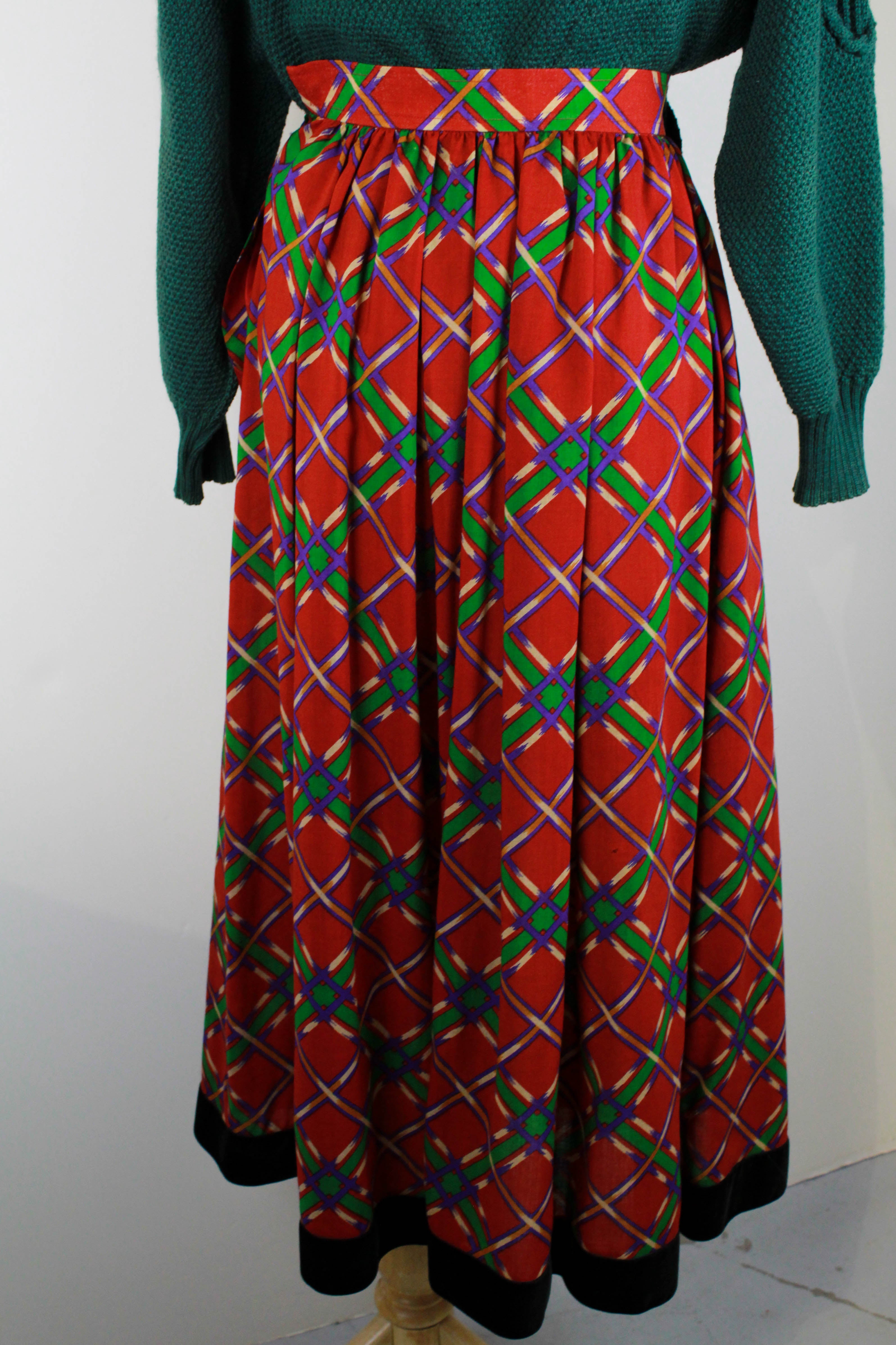 80s Vintage Yves Saint Laurent Rive Gauche Skirt – Ian Drummond